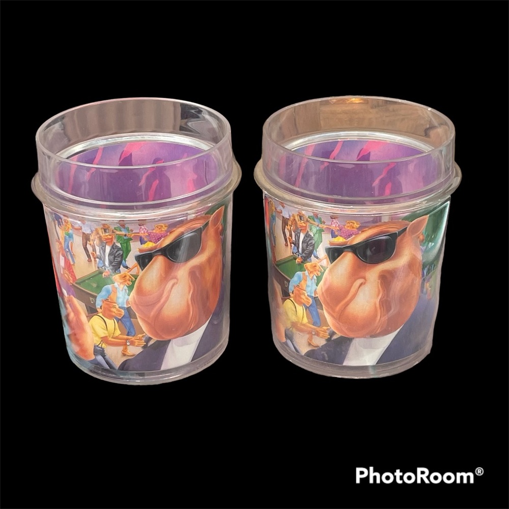 Vintage Camel Joe Cigarettes Drinkwear Cup set of 2